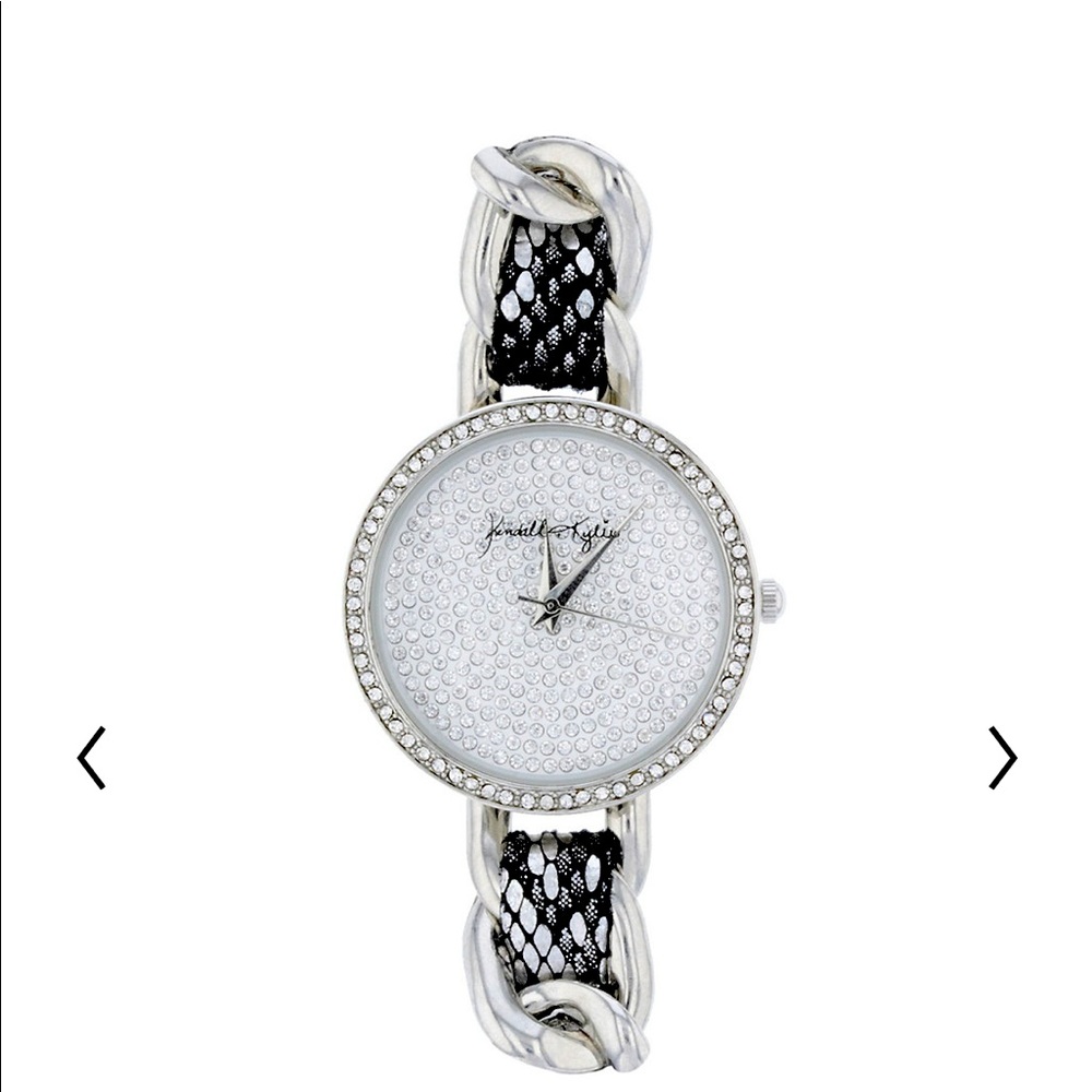 SOLD KENDALL & KYLIE Women's Crystal Textured Watch
